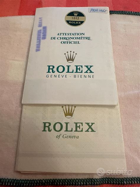 garanzie rolex riferimenti|dove acquistate una rolex.